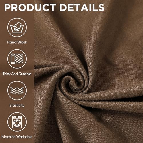 Peryiter 3 Pcs Slipcover Set for Couch Furniture Covers
