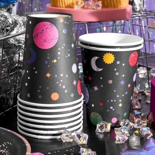 Xo Fetti Out of This World Paper Cups - 12 oz 16 pcs
