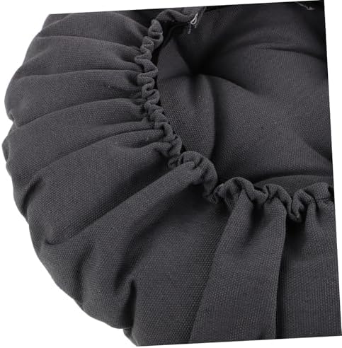 Happyyami Soft Round Stool Slipcover with Padded Cushion and Nonslip Design