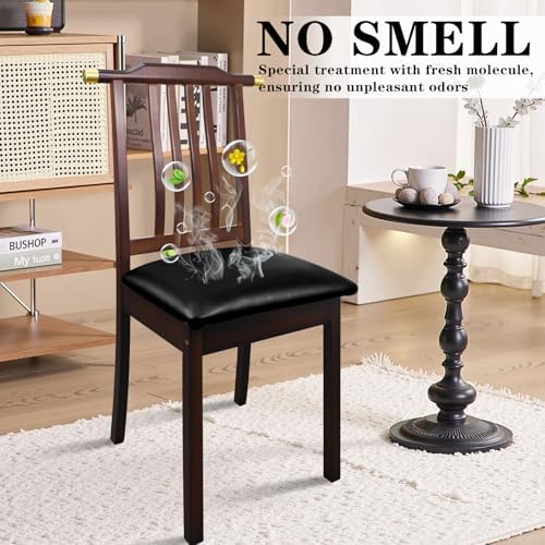 Waterproof Pu Leather Dining Chair Covers Set of 4