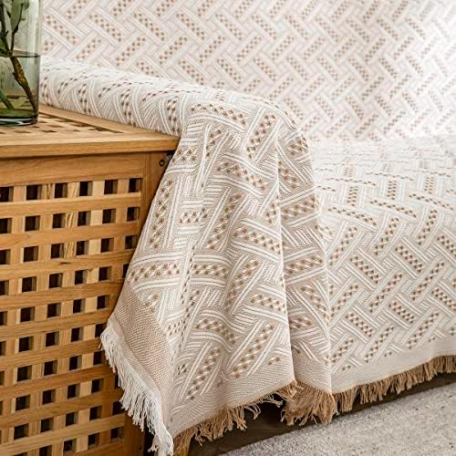 AIVIA Couch Cover Sheet Blanket for 3 Cushion Sofa