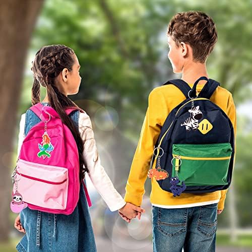 70Pcs Cartoon Keychains for Kids Birthday Party Favors 1