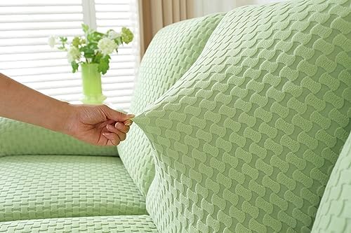 vctops 4 Piece Jacquard Plush Recliner Slipcovers 1