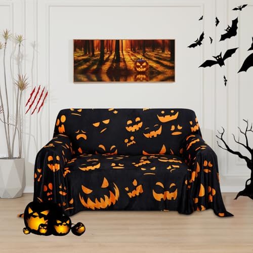 Easy-Going 80X118 inch Halloween Loveseat Sofa Cover