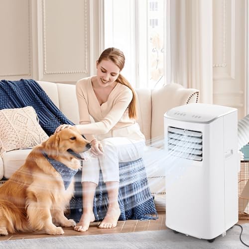 Coolblus 8500 BTU Portable Air Conditioner for Home Renter and Family