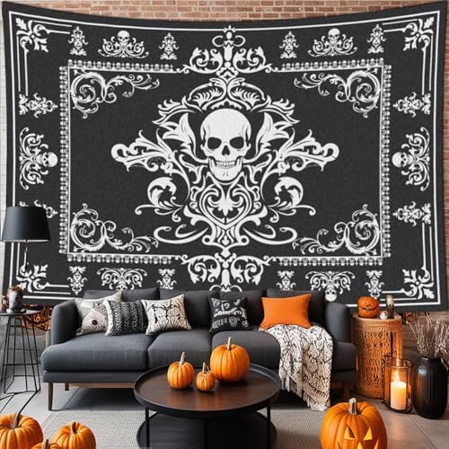 EVENHUG Halloween Themed Sofa Cover Reversible