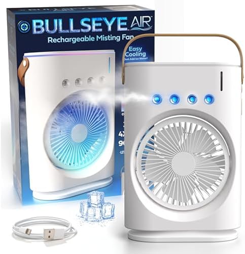 Bullseye Air Portable Evaporative Cooler with Misting Fan