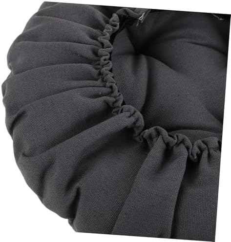 PRETYZOOM Padded Round Barstool Seat Cover Elastic Non-Slip Deep Footstool Cover