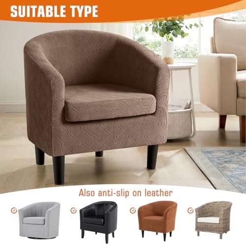 VANSOFY Club Chair Slipcover 2 Piece