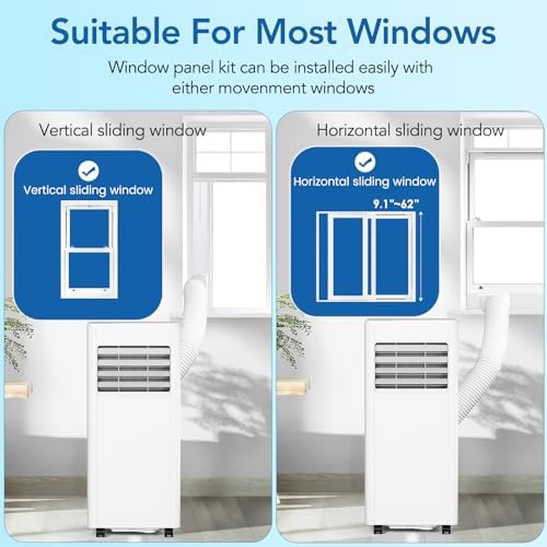 Antarctic Star 8000 BTU Portable AC Unit White