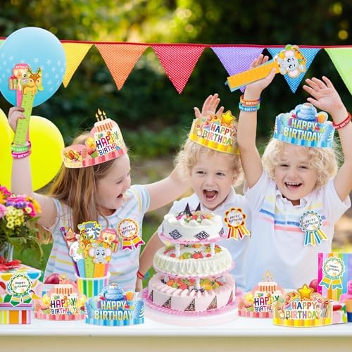 LACCHOUFEE 120 Piece Birthday Party Kit 1