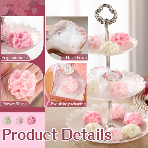 Hydrangea Flower Mini Soap Wedding Favor Set