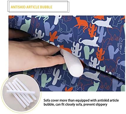 GIFTPUZZ Halloween Blood Fingerprint Sofa Slipcovers