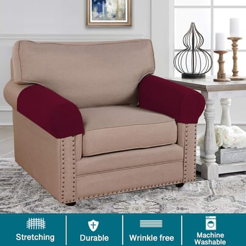 Turquoize Stretch Armrest Covers for Chairs and Sofas