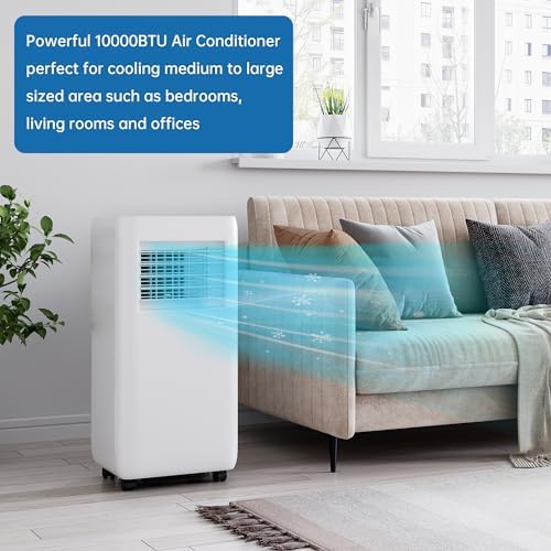 GAOMON 10000 BTU Portable Air Conditioner with Remote and Window Kit