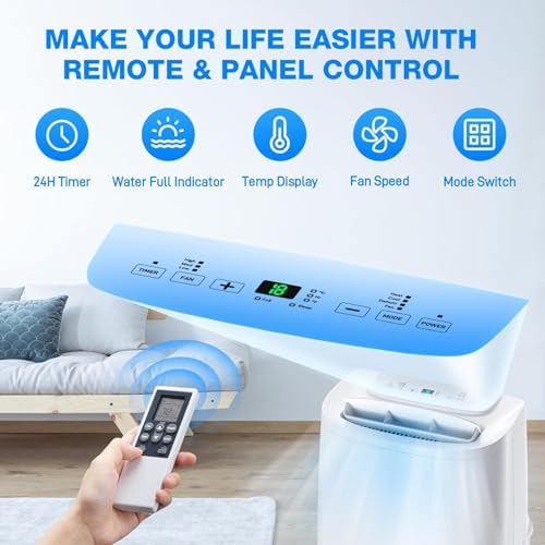 Air Choice 14000 BTU Portable Air Conditioner with Remote and Window Kit