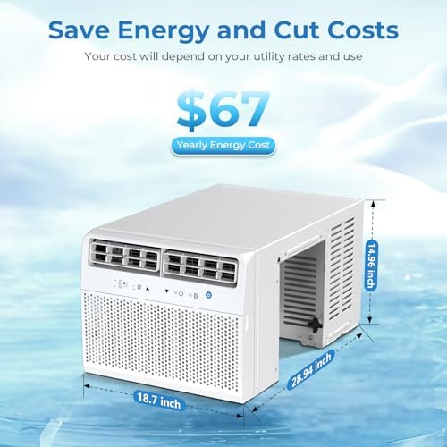 Antarctic Star U-Shaped Window Air Conditioner 12000BTU