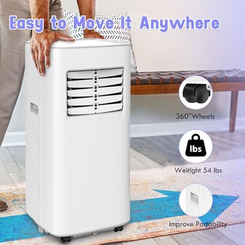 Sprbar 8500BTU Portable Air Conditioner 3-in-1