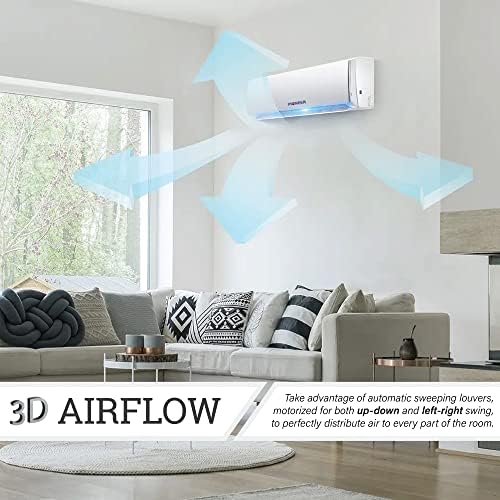 Pioneer Diamante Series Ductless Mini Split Air Conditioner Inverter Heat Pump Full Set