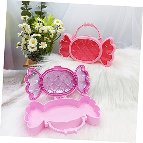 PRETYZOOM 2pcs Candy Shape Jewelry Boxes for Boy Girl Party Favors
