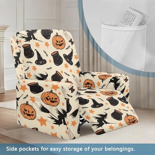 Witchs Hat Lazyboy Recliner Chair Cover for Halloween