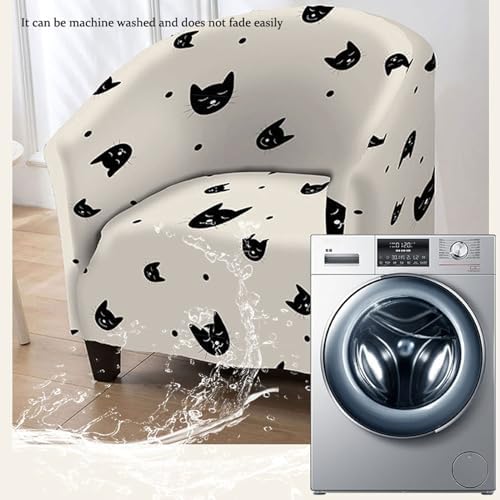 PEKJI Halloween Armchair Slipcover for Club Chairs 1