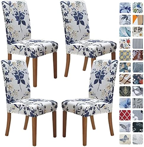 Springrico Chair Covers Set of 4 Dining Room