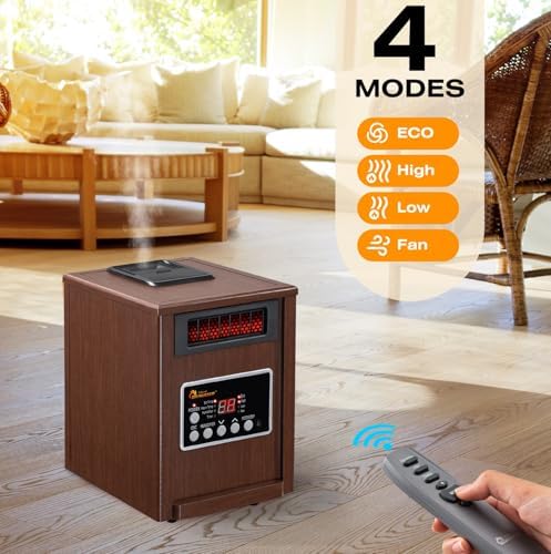 Dr Infrared Heater DR998 1500W Dual Heating System 1