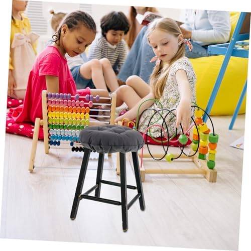 Cabilock Round Stool Padded Slipcover for Enhanced Comfort and Easy Cleaning