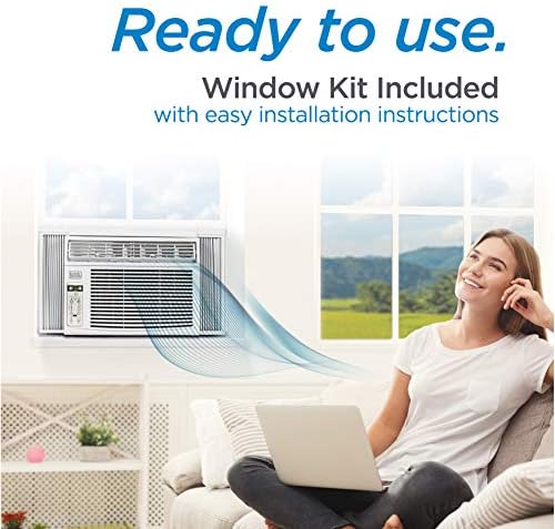 BLACKDECKER 6000 BTU Window Air Conditioner with Remote Control