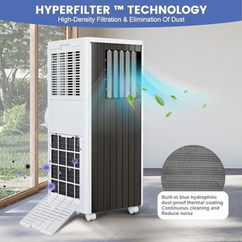 GAOMON 8000 BTU Portable Air Conditioner for Quick Room Cooling