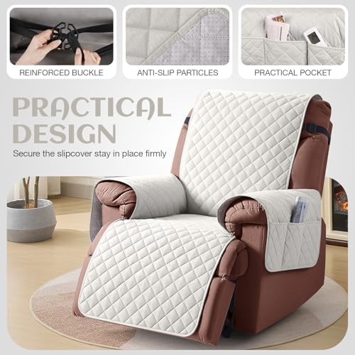 KinCam Waterproof Recliner Chair Cover for Pets and Kids
