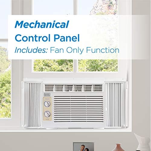 BLACKDECKER Window Air Conditioner 5000 BTU White