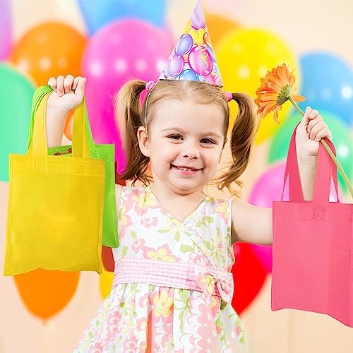 Aneco 30-Pack Reusable Non-Woven Tote Bags with Handles