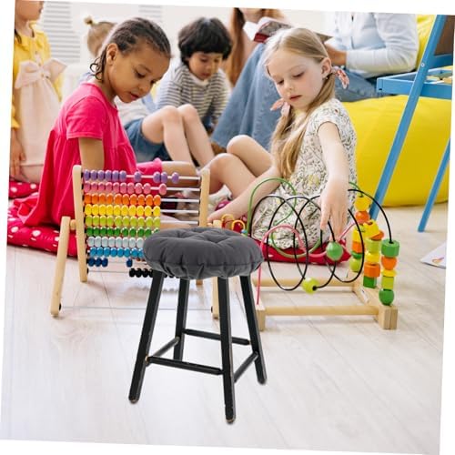Cabilock Round Barstool Cushion Padded Seat Protector with Elastic Band