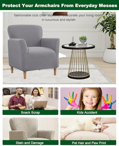 CRFATOP Stretchable Armchair Slipcover with Arms