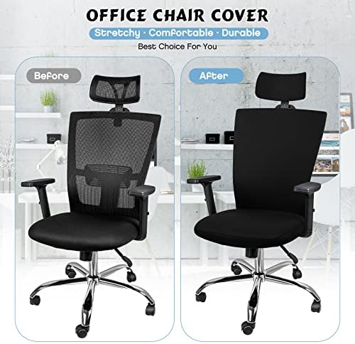Lounsweer 3 Piece Office Chair Cover Set