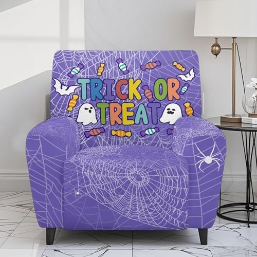 Trick Or Treat Halloween Reclining Loveseat Cover
