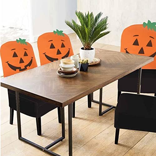 Set of 2 Halloween Chair Covers for Dining Room 1
