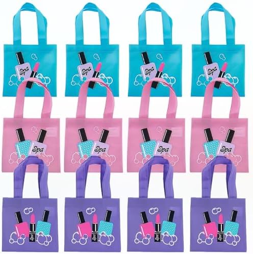 Fun Express Mini Spa Party Tote Bags 12 Pcs