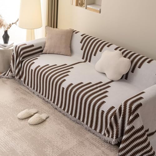 VClife Boho Sofa Cover with Tassel Design
