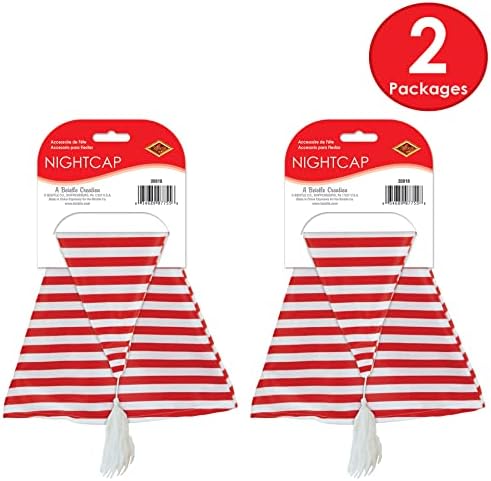 Beistle Christmas Hats Santa and Mrs Claus for Festive Events