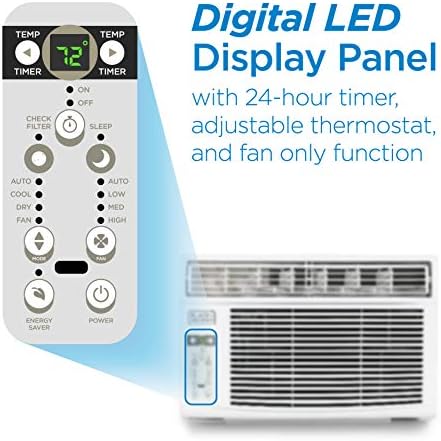 BLACKDECKER 6000 BTU Window Air Conditioner with Remote Control