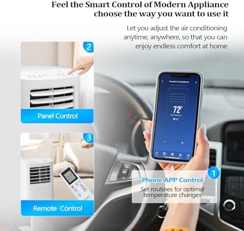 ROVSUN WiFi Smart 8000 BTU Portable AC with Remote and App Control