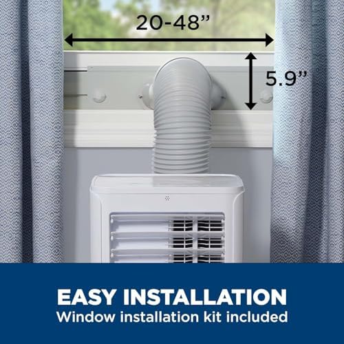GE APMS06BWF Portable Air Conditioner 6000 BTU White