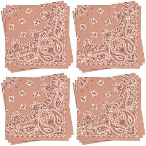 Xo Fetti Western Bandana Napkins 3-Ply 25 Pcs
