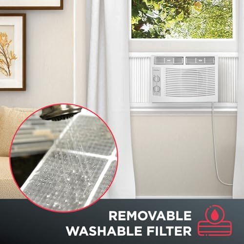Amana 5000 BTU Window Air Conditioner with Dehumidifier