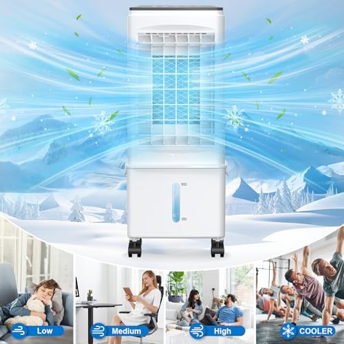 YIJU 3-in-1 Portable AC Unit 2500 CFM Cooling
