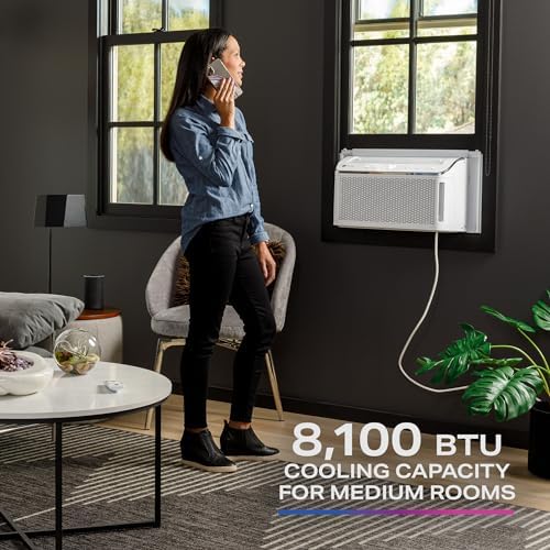 GE Profile Ultra Quiet Window AC Unit 8000 BTU