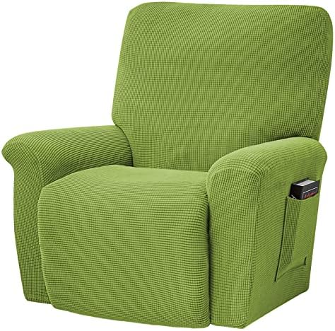 MIFXIN 1 Seat Recliner Slipcover 4 Piece Stretchy Cover